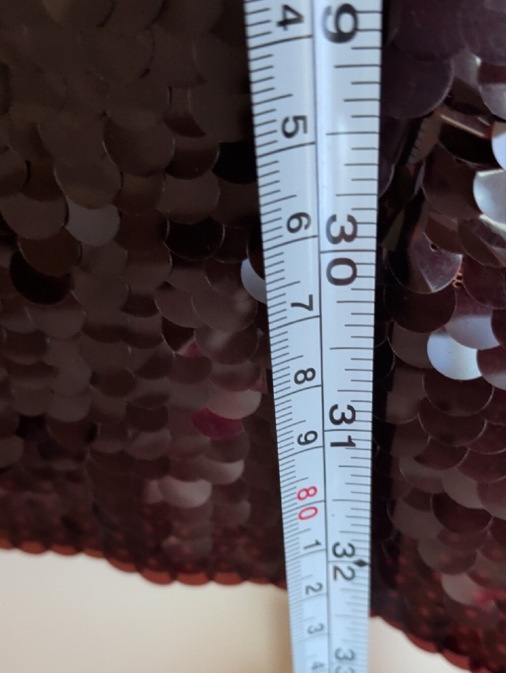 Astr The Label Brown Sequin Pencil Skirt - Picture 7 of 11